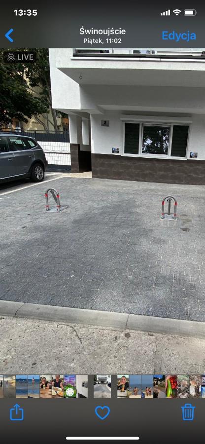 Apartament Przy Parku Z Duzym Tarasem ,Prywatny Parking Appartamento Świnoujście Esterno foto